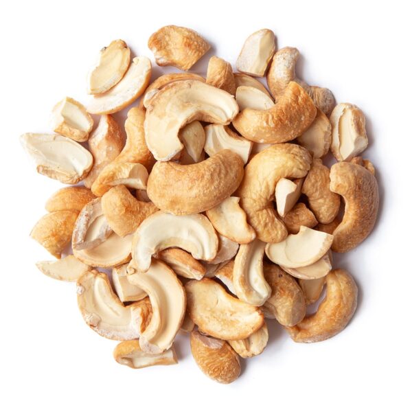Dry Roasted Cashew Halves and Pieces Dry Roasted Cashew Halves and Pieces